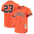 Jamed D.Tigers #23 Kirk Gibson Player Orange DMitchell & Ness Cooperstown Collection Batting Limited Stitched Jerseys