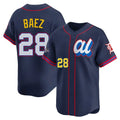Jamed D.Tigers #28 Javier B¡§¡éez Player Navy Limited American League All-Star Edition Stitched Jerseys