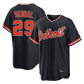 Jamed D.Tigers #29 Tarik Skubal Player Navy Home Game Stitched Jerseys