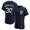 Jamed D.Tigers #30 Kerry Carpenter Player Navy Limited Elite Home Stitched Jerseys