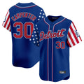 Jamed D.Tigers #30 Kerry Carpenter Player Royal Independence Day Vapor Premier Limited Stitched Jerseys