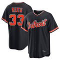 Jamed D.Tigers #33 Colt Keith Player Navy Home Game Stitched Jerseys