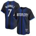 Jamed D.Tigers #7 Kevin McGonigle Player Navy City Connect Home Limited Stitched Jerseys