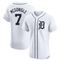 Jamed D.Tigers #7 Kevin McGonigle Player White Limited Elite Home Stitched Jerseys