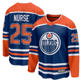 Jamed E.Oilers #25 Darnell Nurse Royal Home Breakaway Player Jerseys