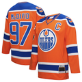 Jamed E.Oilers #97 Connor McDavid Mitchell & Ness Orange Power Play Jerseys