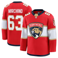 Jamed F.Panthers #63 Brad Marchand Red Home Premium Jerseys