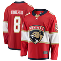 Jamed F.Panthers #8 Brady Tkachuk Red Home Breakaway Jerseys