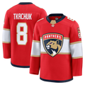 Jamed F.Panthers #8 Brady Tkachuk Red Home Premium Jerseys