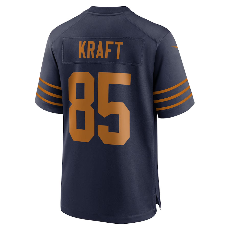 Jamed GB.Packers #85 Tucker Kraft Player Navy The 1923 Classic Game Stitched Jerseys