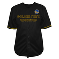 Jamed G.State Warriors Black Big & Tall Pop Full-Button Jerseys