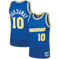 Jamed G.State Warriors #10 Tim Hardaway Mitchell & Ness Royal 199091 Hardwood Classics Swingman Jerseys