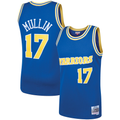 Jamed G.State Warriors #17 Chris Mullin Mitchell & Ness Royal 199394 Hardwood Classics Swingman Jerseys