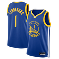 Jamed G.State Warriors #1 Yaxel Lendeborg Royal Swingman Jerseys - Icon Edition