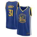 Jamed G.State Warriors #31 Seth Curry Blue Fast Break Replica Jerseys - Icon Edition