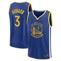 Jamed G.State Warriors #3 Will Richard Blue Fast Break Replica Jerseys - Icon Edition