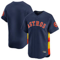 Jamed H.Astros Navy Home Limited Blank Player Stitched Jerseys