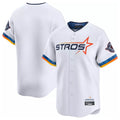 Jamed H.Astros White City Connect Limited Home Blank Player Stitched Jerseys