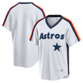 Jamed H.Astros White Cooperstown Collection T-shirt Blank Player Stitched Jerseys