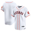Jamed H.Astros White Home Limited Blank Player Stitched Jerseys