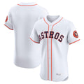 Jamed H.Astros White Home Limited Elite Blank Player Stitched Jerseys