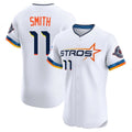 Jamed H.Astros #11 Cam Smith Player White City Connect Limited Elite Home Stitched Jerseys