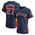 Jamed H.Astros #27 Jose Altuve Player Navy Limited Elite Home Stitched Jerseys