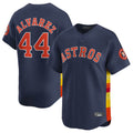 Jamed H.Astros #44 Yordan Alvarez Player Navy Home Limited Stitched Jerseys