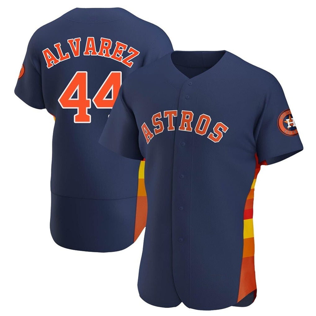 Jamed H.Astros #44 Yordan Alvarez Player Navy Limited Elite Home Stitched Jerseys