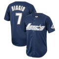 Jamed H.Astros #7 Craig Biggio Player Navy Mitchell & Ness Cooperstown Collection 1994 Limited Stitched Jerseys
