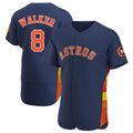 Jamed H.Astros #8 Christian Walker Player Navy Home Limited Elite Stitched Jerseys