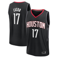 Jamed H.Rockets #17 Tari Eason Black Fast Break Replica Player Stitched Jerseys-Statement Edition