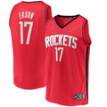 Jamed H.Rockets #17 Tari Eason Red Fast Break Replica Player Stitched Jerseys-Icon Edition