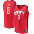 Jamed H.Rockets #8 Jae'Sean Tate Red Fast Break Replica Stitched Jerseys-Icon Edition