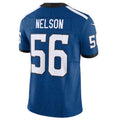 Jamed IN.Colts #56 Quenton Nelson Blue Vapor F.U.S.E. Limited Jersey American Stitched Jerseys