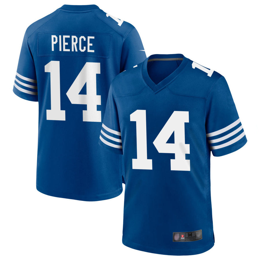 Jamed IN.Colts #14 Alec Pierce Player Royal Limited Game Stitched Jerseys
