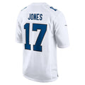 Jamed IN.Colts #17 Daniel Jones Player Tundra White Fashion Game Stitched Jerseys