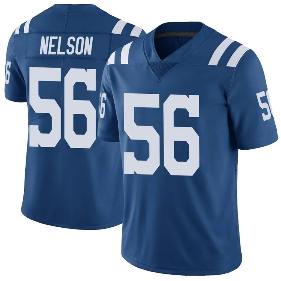 Jamed IN.Colts #56 Quenton Nelson Player Blue Limited Game Stitched Jerseys