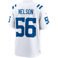 Jamed IN.Colts #56 Quenton Nelson White Game Player Stitched Jerseys