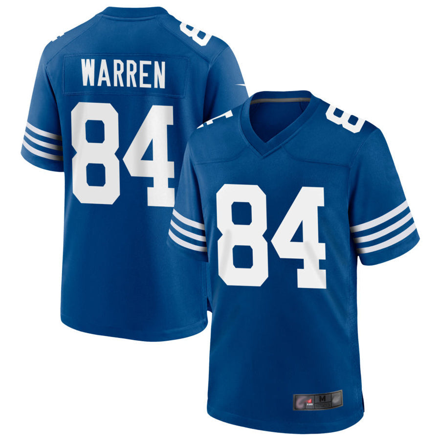 Jamed IN.Colts #84 Tyler Warren Player Royal Limited Game Stitched Jerseys