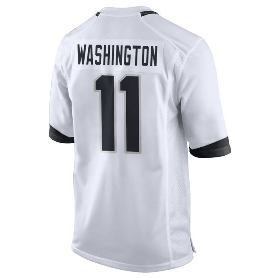 Jamed J.Jaguars #11 Parker Washington Player White Home Game Stitched Jerseys