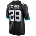 Jamed J.Jaguars #28 Fred Taylor Black Retired Player Alternate Game Stitched Jerseys