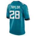 Jamed J.Jaguars #28 Fred Taylor Player Teal Home Game Stitched Jerseys
