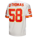 Jamed KC.Chiefs 1994 #58 Derrick Thomas Mitchell & Ness White Authentic Throwback Retired Player Stitched Jerseys