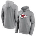 Jamed Custom KC.Chiefs Blank Player Gray Pullover Hoodie Stitched Jerseys
