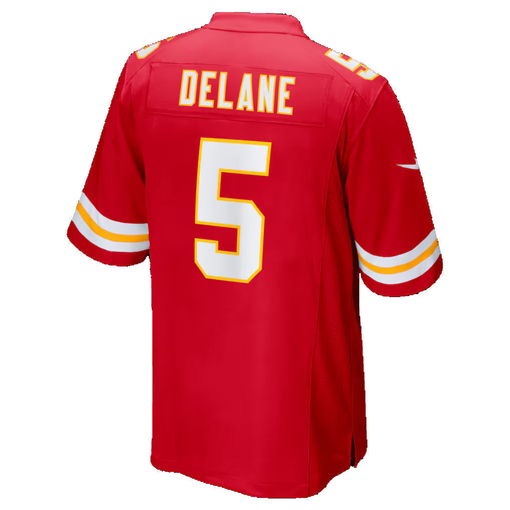 Jamed KC.Chiefs #5 Mansoor Delane Red 2026 Draft First Round Pick No. 6 Team Game Stitched Jerseys