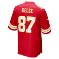 Jamed KC.Chiefs #87 Travis Kelce Red Game Stitched Jerseys