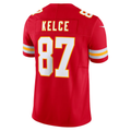 Jamed KC.Chiefs #87 Travis Kelce Red Vapor F.U.S.E. Limited Stitched Jerseys