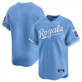 Jamed KC.Royals Light Blue Alt Limited Home Blank Player Stitched Jerseys