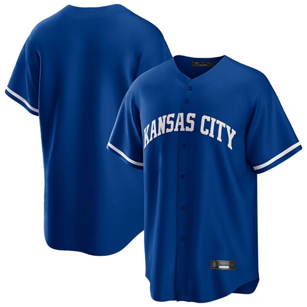 Jamed KC.Royals Royal Game Home Blank Player Stitched Jerseys